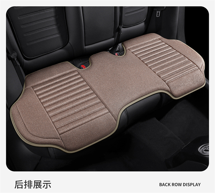 Soft, Comfortable, Breathable, Simple and Versatile Car Seat Cover for All Seasons, Wear-Resistant and Dirt-Resistant, Fully Enclosed Car Seat Cushion