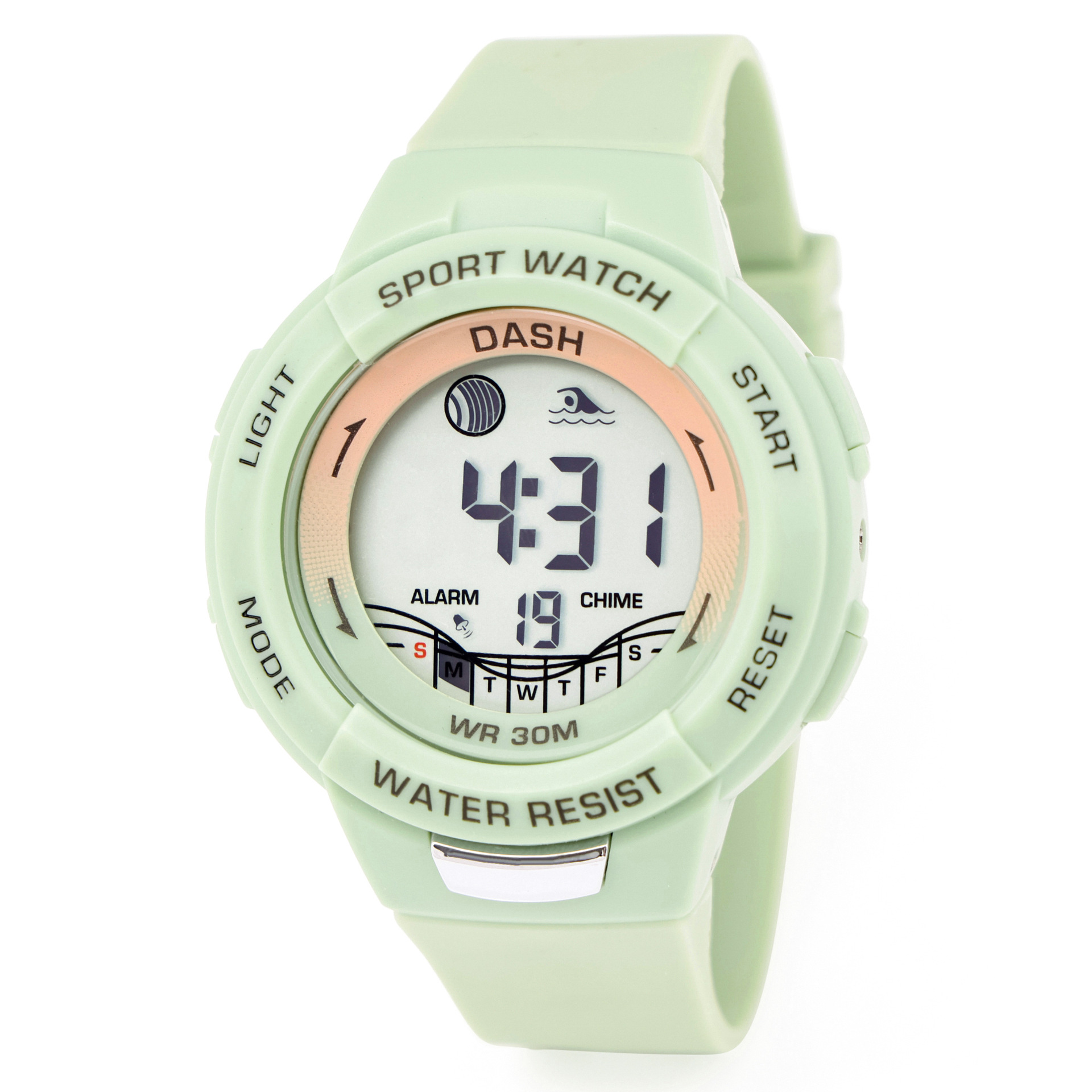 Al Aire Libre multi-funcional estudiante deportes reloj electrónico impermeable a prueba de golpes deportes hombres reloj fábrica al por mayor