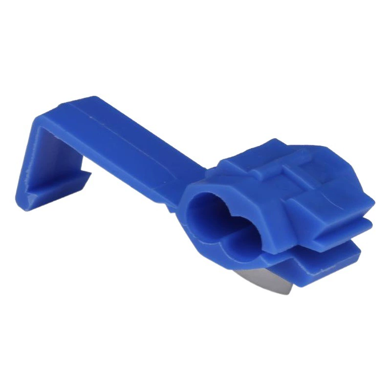 Быстрозажимной разъем для проводов без сварки 878101, синий, автомобильный, параллельный разветвитель, клемма для подключения проводов