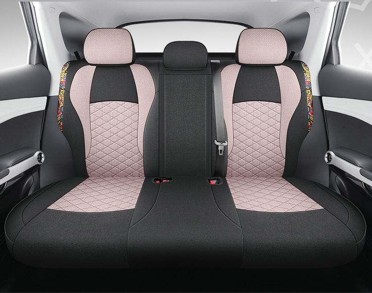 BYD yuan plus seat cover fully surrounded linen fabric seat cover special car seat cushion for all seasons
