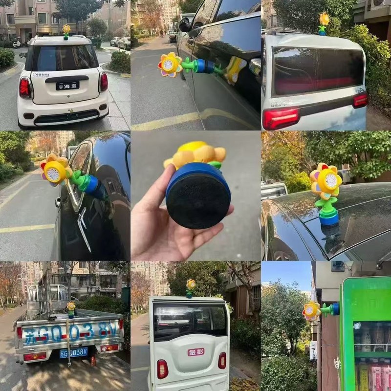 跨境车载七色花泡泡机遥控版全自动炫彩灯光摇摆泡泡机奇特玩具|undefined