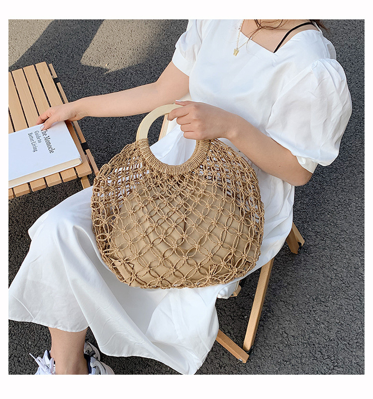 Fashion Hollow Straw Portable Bag Wholesale display picture 6