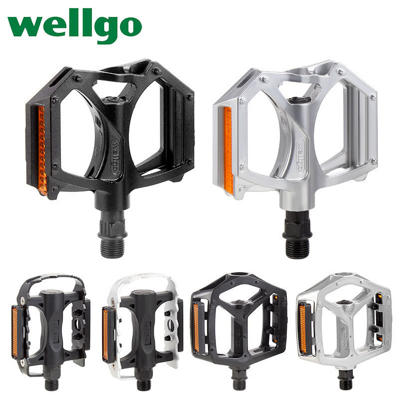 WELLGO Wig Bicycle Pedal Ultra Light Double DU Peilin Bearing genuine goods M195 C25 Pedal