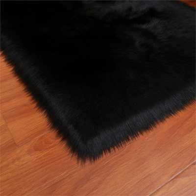 Car Carpet – Door Mats Can Be Cut to - black-4040cm-square