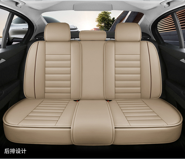 Factory Direct Supply Wholesale Car Seat Cushion Full Leather Seat Cover Full Surround Universal for All Seasons Car Seat Cover Car Cushion