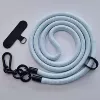 Mobile phone lanyard-light blue