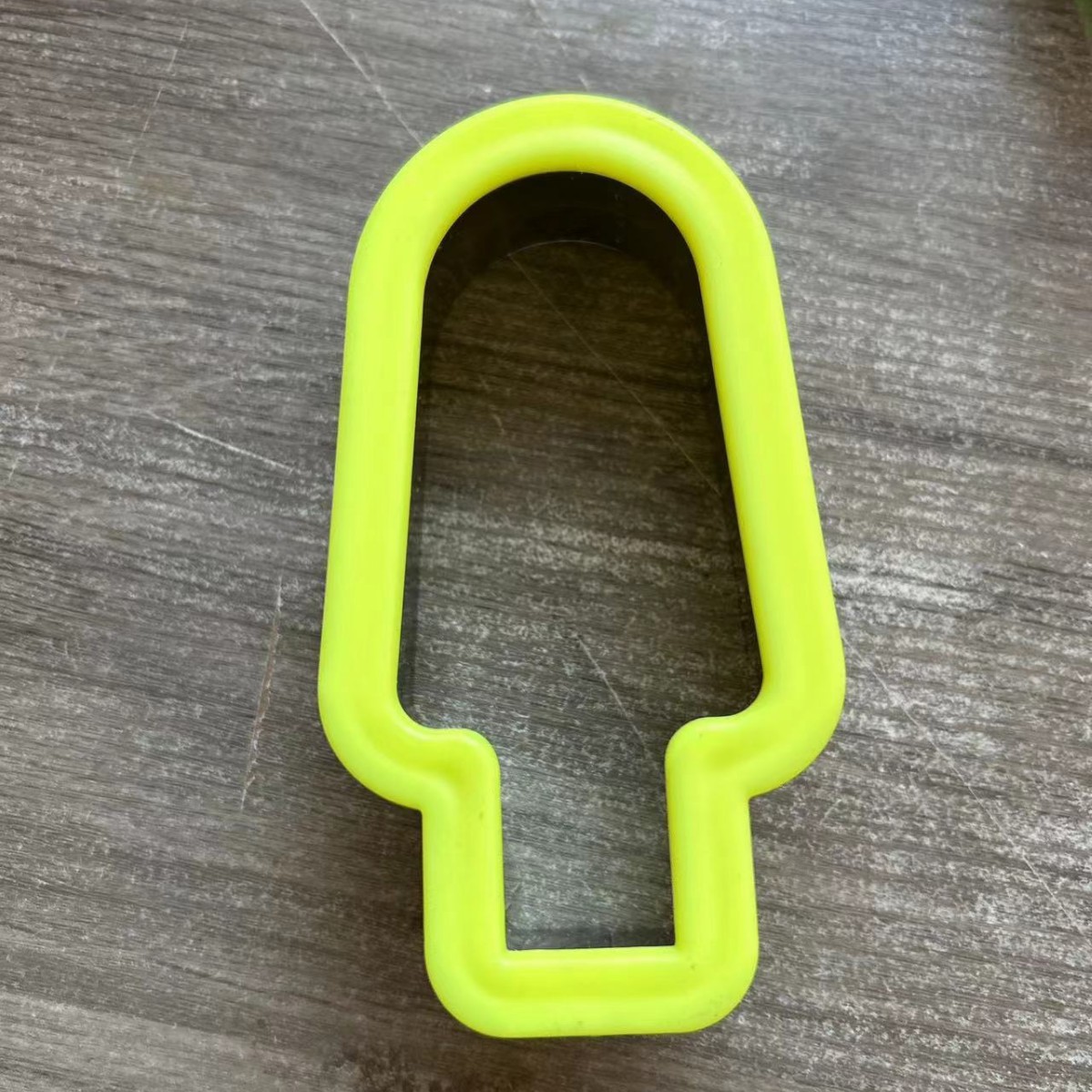 Suministro directo de fábrica creativa de acero inoxidable cortador de sandía Popsicle forma slicer sandía helado molde divisor