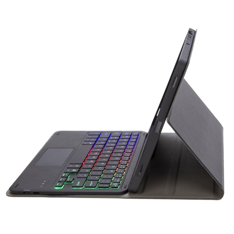 A09B-AS bolígrafo TPU color caramelo con retroiluminación táctil Bluetooth cubierta de teclado para Samsung Galaxy Tab A9 + X210 / X215 /