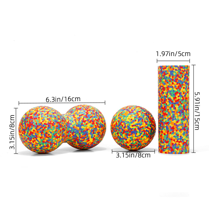 Round ball 8cm + peanut ball 8cm + mini shaft/camouflage color