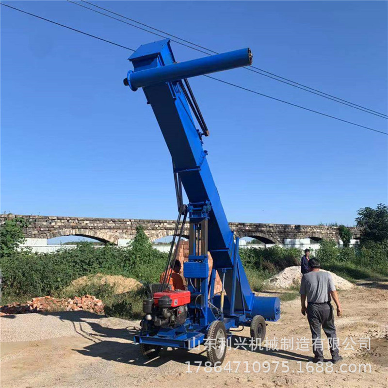 小麦装车扒粮机 散粮散料出仓入仓装车扒谷输送机 驾驶式扒谷机