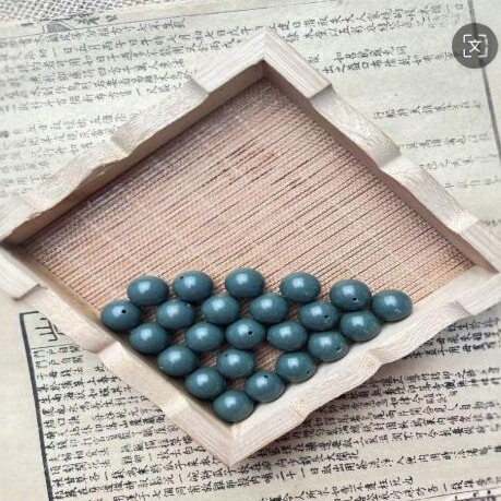 中药合香珠蓝色妖姬散珠diy女手工串珠配饰手串珠子工厂批发香珠