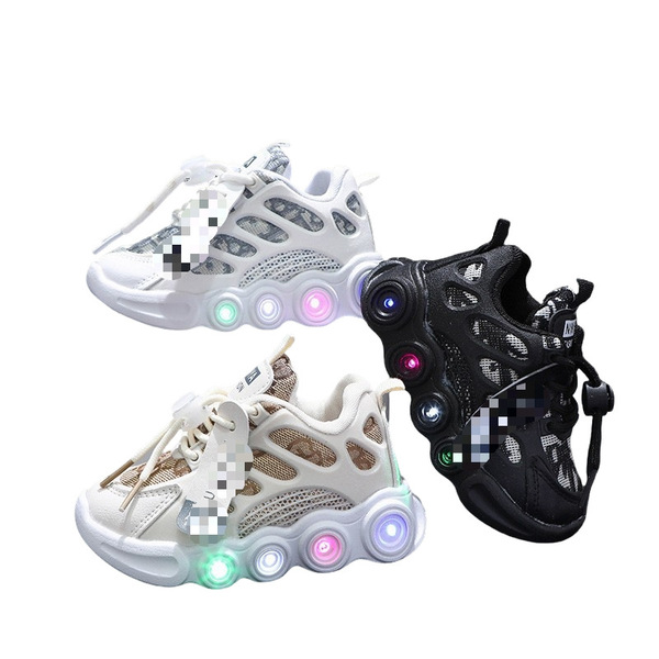 New 2025 Boys and Girls Breathable Luminous Mesh Shoes Trendy…