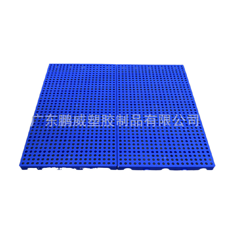 厂家现货贵州贵阳仓库库房防潮垫板 塑料脚踏板 网格透气拼接栈板