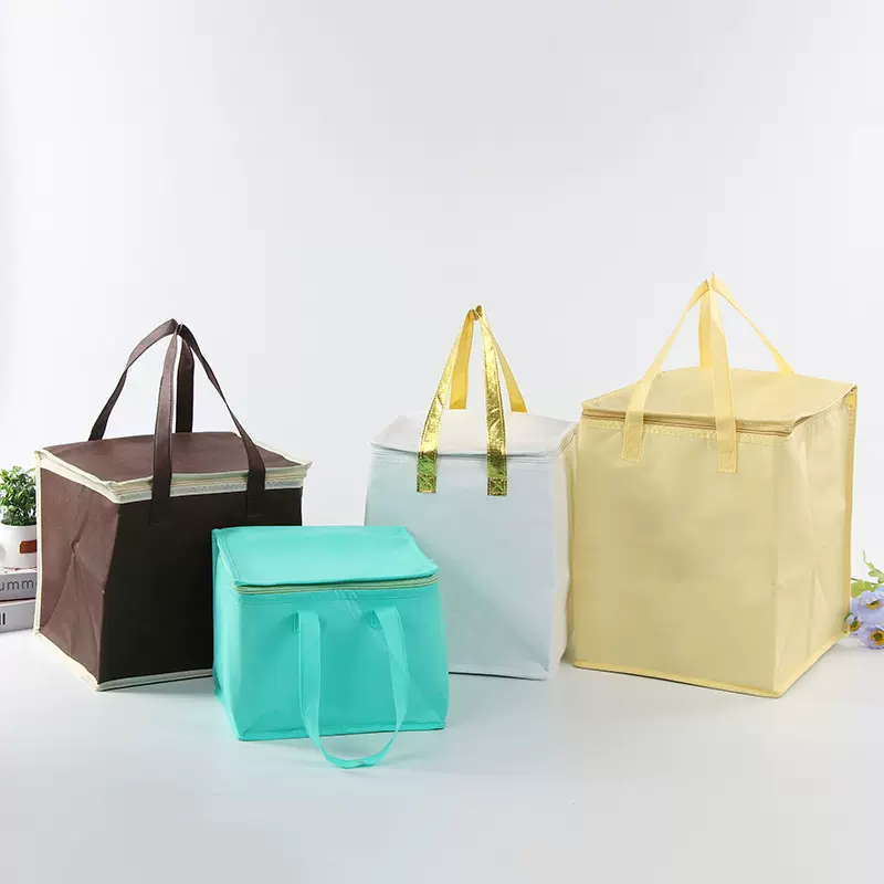 现货生日蛋糕保温袋定制加厚大容量折叠便携铝箔冷藏保温袋冰包袋