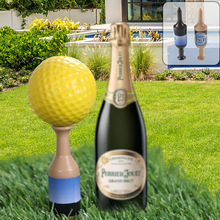 高尔夫球钉球tee趣味香槟球钉啤酒瓶高尔夫球钉趣味恶搞高尔夫tee