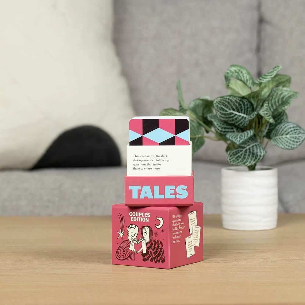 New Conversation Starter Couples Edition Couples Dialogue Desktop Card Game