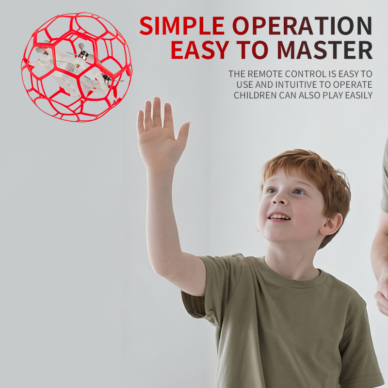 New Remote Control Competition Football Drone Competition Dedicated Teaching and Training Quadcopter Football Aircraft