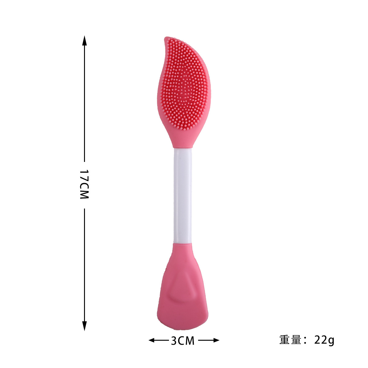 Cepillo de silicona suave transfronterizo tipo cepillo de lavado de cara desmaquillador de espinillas herramienta de limpieza herramienta de belleza portátil