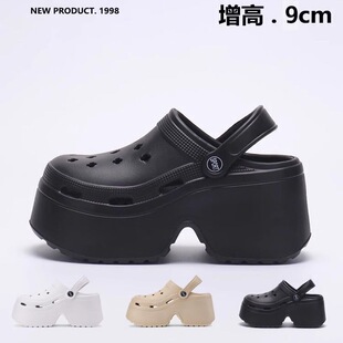 9CM���߸�����ЬŮ���ļ��⴩���͸��ɴ��ɸ���Ь����ɳ����Ь