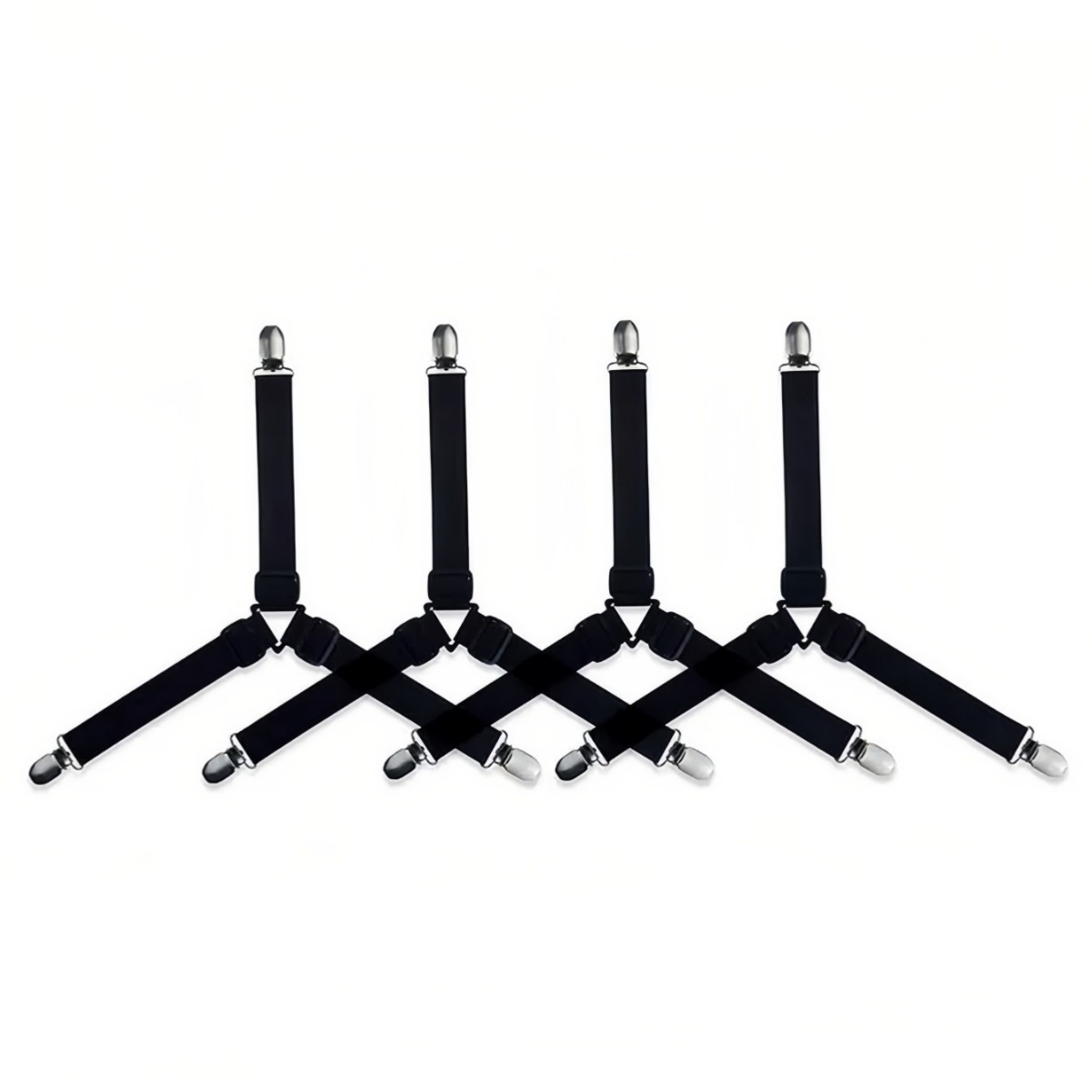 4pcs botón ajustable antideslizante fijo ropa pantalones pie de ventana fijador de sábanas multifuncional en stock