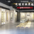 书画展板无缝艺术板墙摄影展企业宣传展览画廊书法作品展酒店隔断