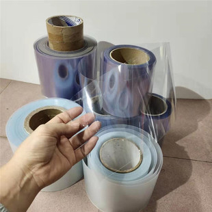 pvc blister packaging sheet coil pet film printing folding box transparent window film photo frame cover