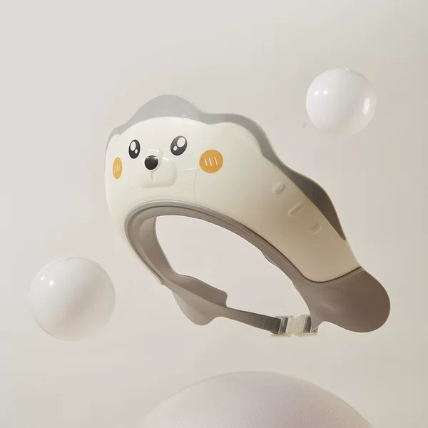 Baby Shampoo Cap with Ear Protection, Children's Shampoo Cap, Eye Protection Against Water Ingress, Kids' Bath Cap