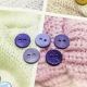 Colorful Real Shell Material Buttons Natural Fritillaria Buttons Hebei Pearl Shell Buttons Shirt Cardigan Buckle