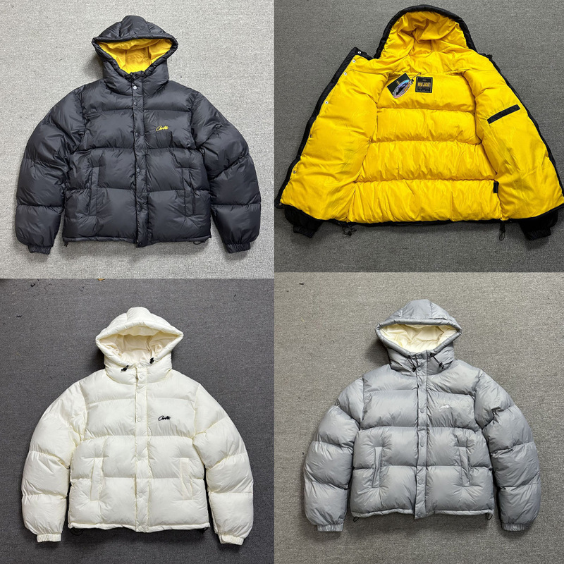 Cross-border Corteiz Alcatraz Island Men's Thickened Trendy Brand Hooded Loose Couple's Warm Cotton-padded Jacket Cross-border Corteiz Alcatraz Island Men's Thickened Trendy Brand Hooded Loose Couple's Warm Cotton-padded Jacket