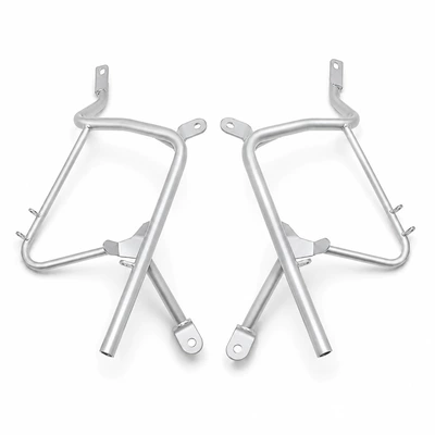 bracket, motorcycle touring saddle side | Motorcycle bumper