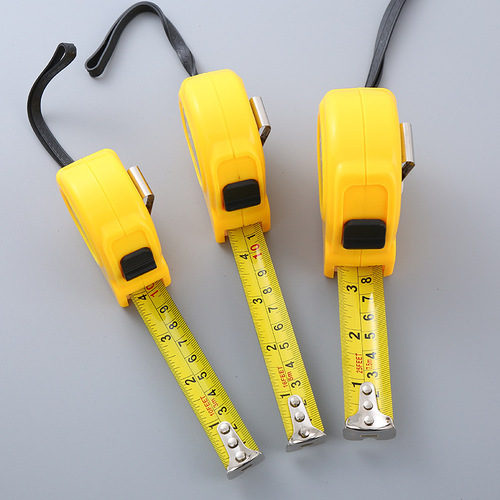 Manufacturer wholesale stainless steel tape measure 3 meters 5 meters 7.5 meters measuring meter ruler steel tape measure ring ruler measuring tool