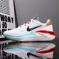 GT2 настоящие баскетбольные кроссовки мужские воздушные подушки Air Zoom амортизирующие студенческие соревнования по бетонному полю детские кроссовки