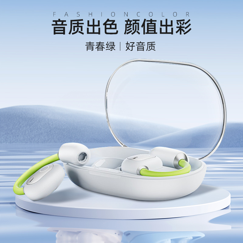 2024 nuevos auriculares inalámbricos Bluetooth Y80 tipo de oreja de alta calidad de sonido de larga duración TWS de carrera deportiva abierta