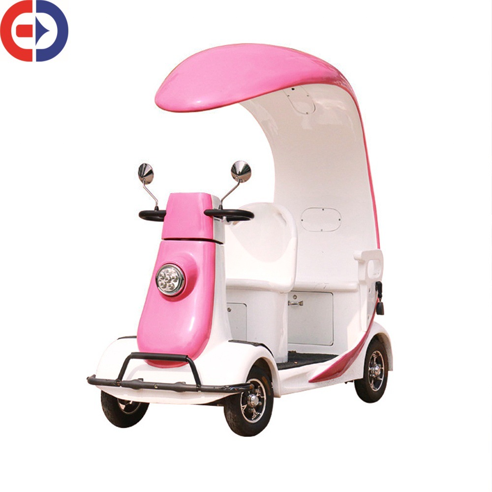 FRP玻璃钢电动观光车轻质高强车身轻便易驾驶防紫外线耐候