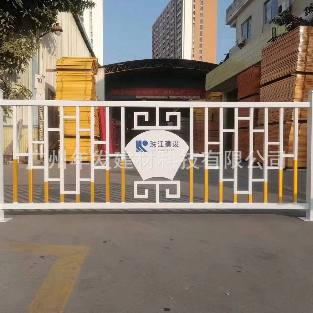 广州厂道路市政护栏珠江建设文化护栏交通公路人行道隔离防护栏杆