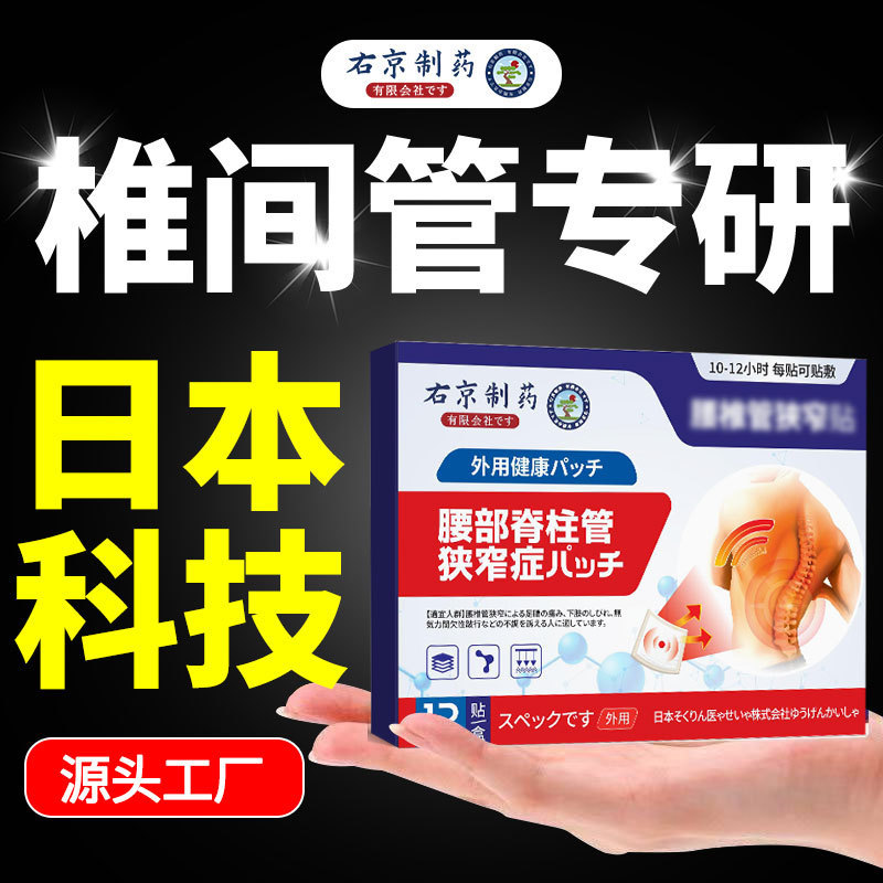 Youjing Pharmaceutical 腰椎チューブ狭窄症特殊石膏脊椎間部管狭窄痛みパッチ非腰突出圧迫神経パッチ|undefined
