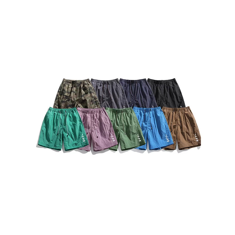 Outdoor Quick-Dry Ice Silk Shorts, Summer Lightweight Sports Casual Shorts, Unisex Mountain-Style Running Shorts