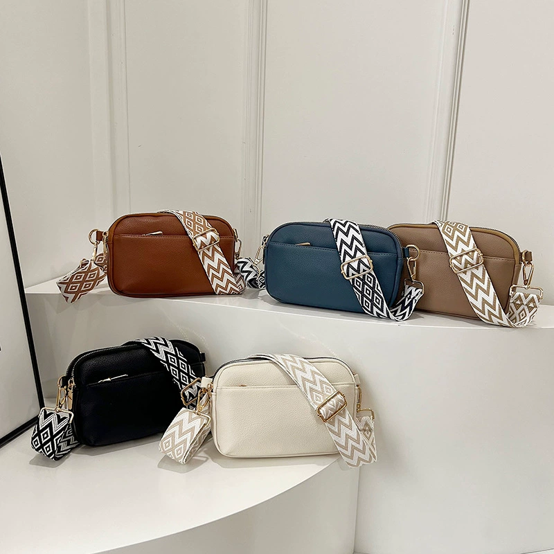 2024 осень и зима новая минималистская простая простая простая маленькая квадратная сумка