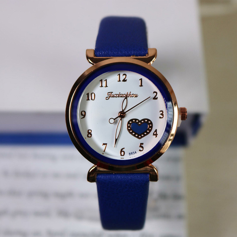 Fashion Heart Shape Buckle Quartz Women's Watches display picture 2