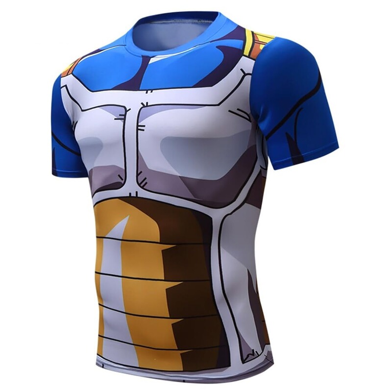Cross-Border Avengers Spider-Man Goku Clothing Marvel Merchandise Cos Sports Fitness Quick-Dry Short-Sleeve T-Shirt Cross-Border Avengers Spider-Man Goku Clothing Marvel Merchandise Cos Sports Fitness Quick-Dry Short-Sleeve T-Shirt