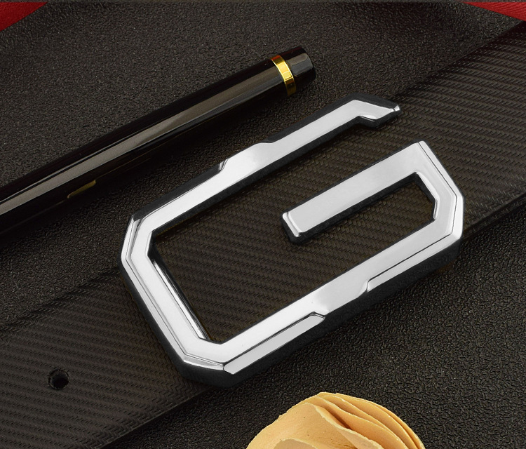 Men's Belt Korean Style White Smooth Buckle Versatile Leather Belt_voghion.com