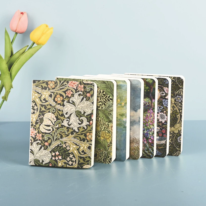Spot A6 naked book Monet notepad hand ledger record gift student painting gift creative stamp book
