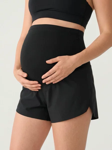 European and American Style Maternity Shorts for Abdominal Exercise, Running, and Casual Wear in Summer 2515