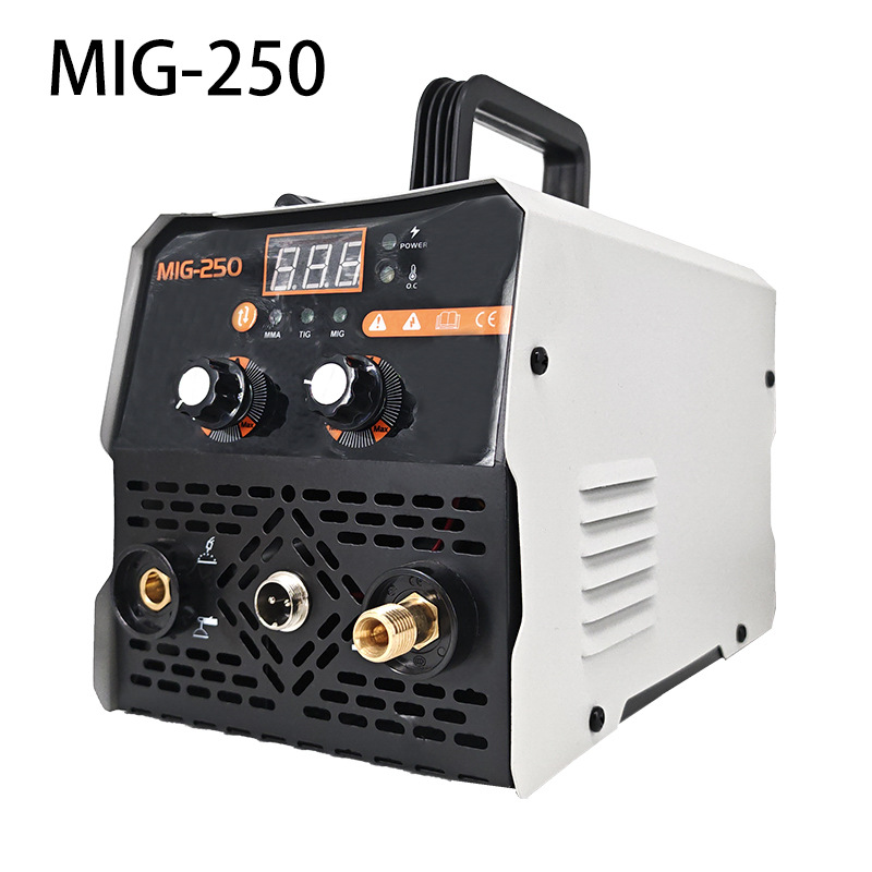 Máquina de soldadura eléctrica de alta potencia de hoja grande 220v sitio de construcción hogar conjunto completo de accesorios de alta corriente máquina de soldadura manual