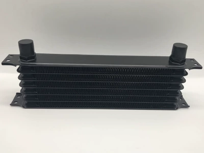 cooler universal radiator, car radiator - 7-row-black