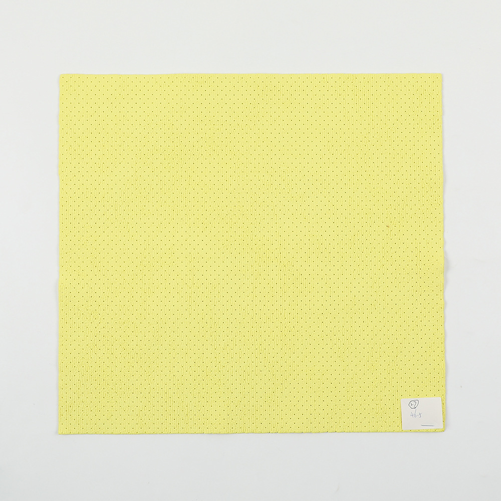 Ventas transfronterizas de color simple microfibra doméstica recubierto PU toallas de limpieza absorción de agua descontaminación perforación toallas de corte