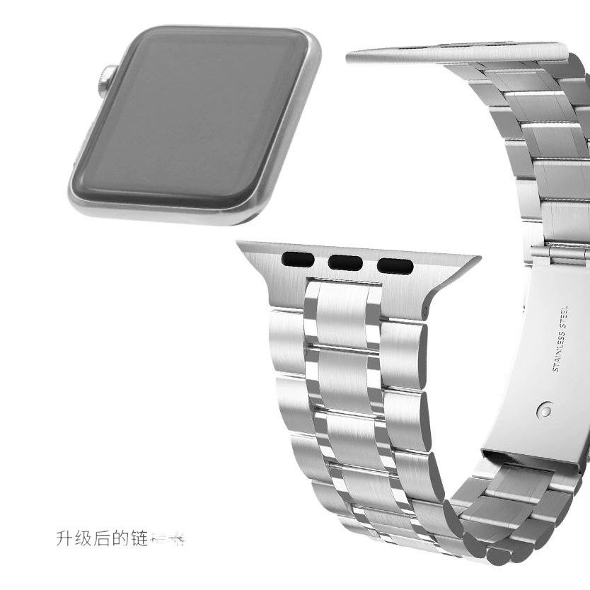 Для Apple Watch Пять бусин из нержавеющей стали Новый ремешок для часов iwatch Металлический ремешок для умных часов