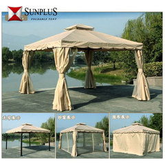 Outdoor Courtyard Villa Waterproof Rain Awning Camping Activity Sunshade European Leisure Roman Tent Advertising Tent