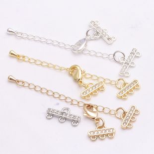 �ʯ�p�����r��β� �ſ� 18K��ɫdiy�Ʒ�������L���β�����