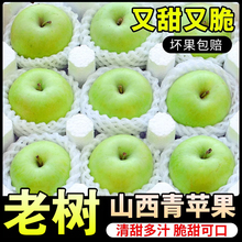 山西青苹果新鲜水果9斤脆甜当季现摘红整箱绿小苹果糖心富士包邮5